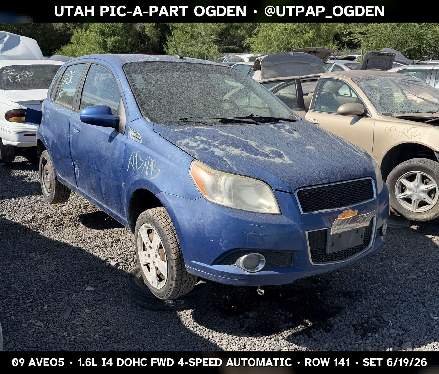 2009 Chevrolet Aveo5 Parts - UTPAP Ogden