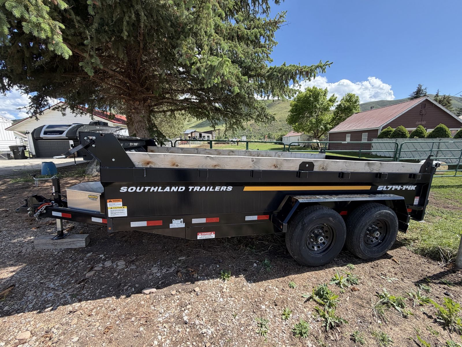 7x14 Dump Trailer