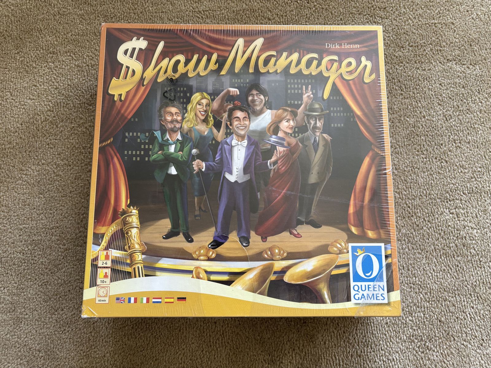 NEW Show Manager Board Game