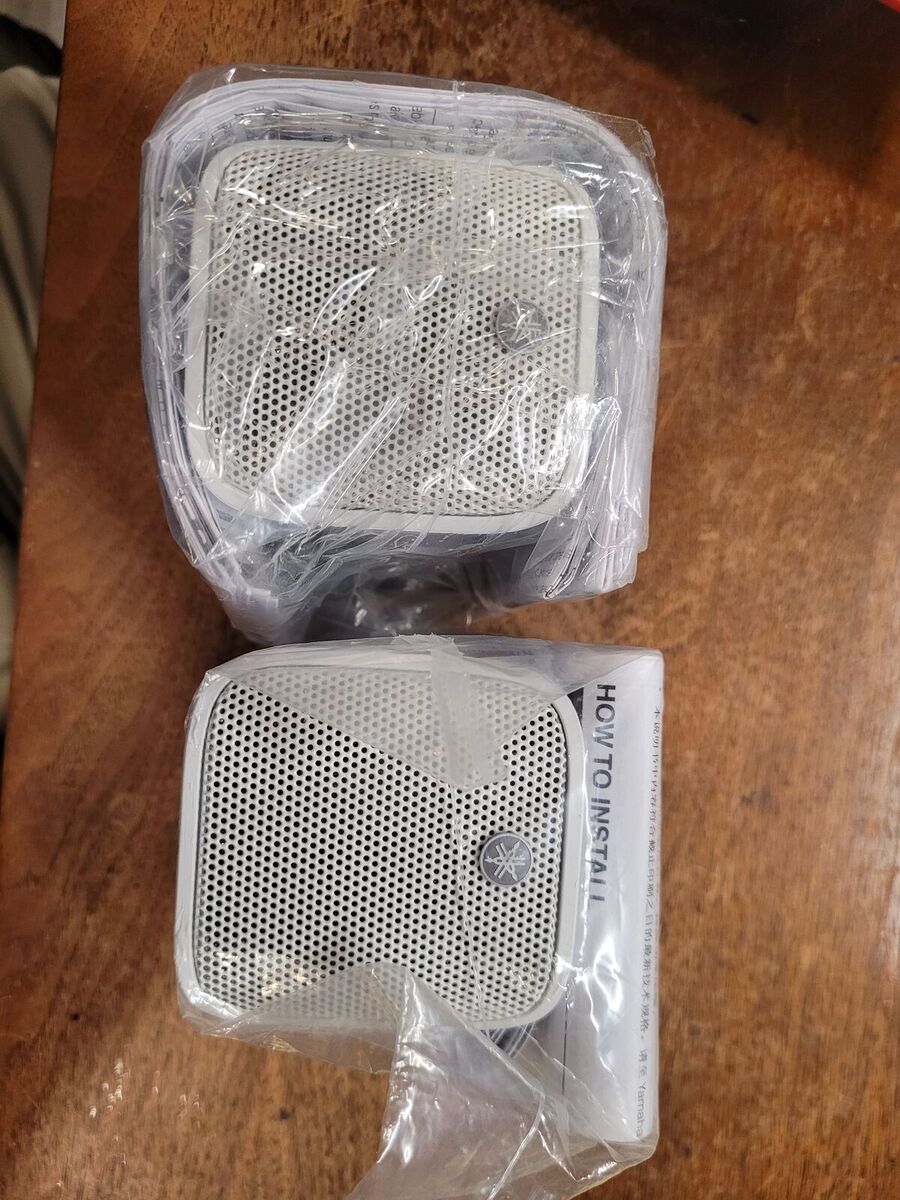 Two New Yamaha Speakers VXS1MLW Surface Mount
