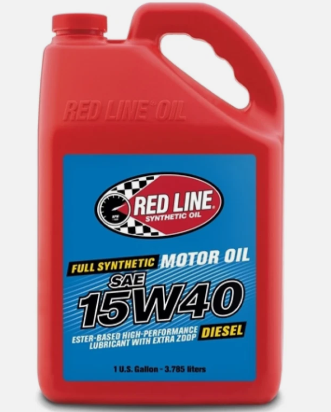 New Red Line 21405 15W40 Synthetic Motor Diesel Oil -1 Gallon