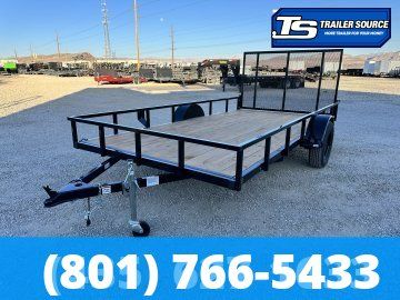 7x12 Built MAX Series ATV Trailer - 3.5K GVWR - Ramp Gate
