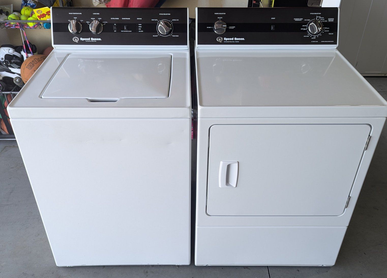 Speed Queen Washer & GAS Dryer