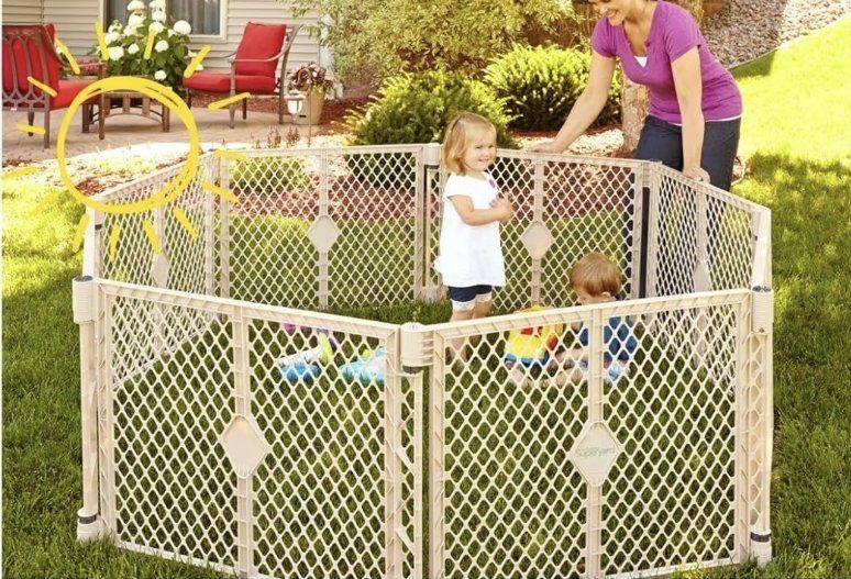 New! Toddleroo by North States Superyard 8-Panel Baby Playpen 26x32 panels