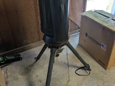 (electric mount not working) Celestron NexStar 11" GPS Schmidt-Cassegrain Telescope, Mount, and Accessories