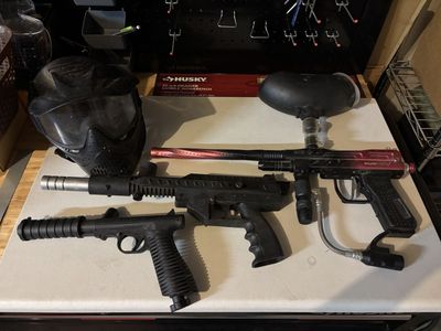 Paintball Marker Bundle – Spyder ACS Electronic + Gear + Mask