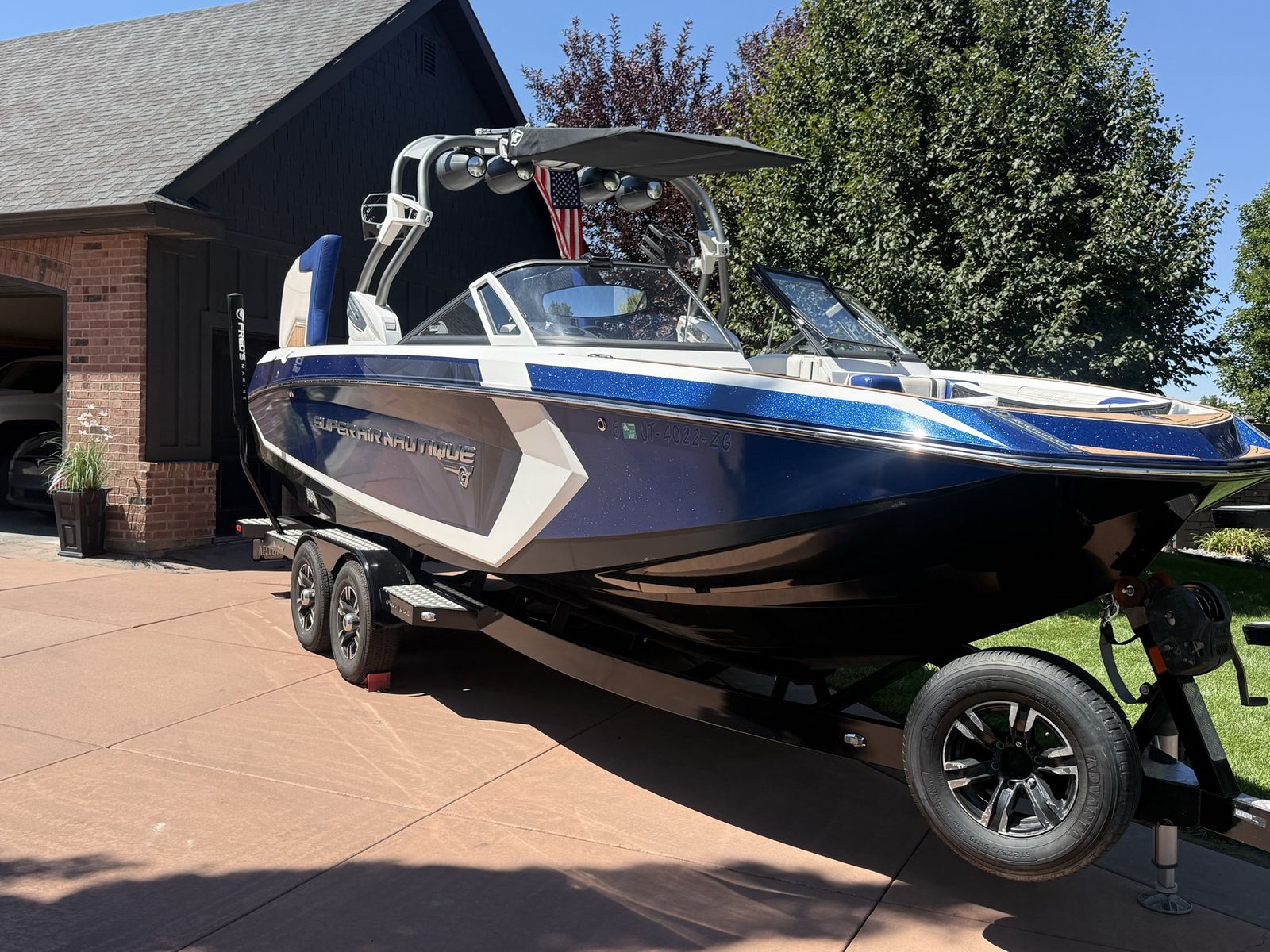 Super Air Nautique G23 Ski and Wakeboard Boat with Trailer