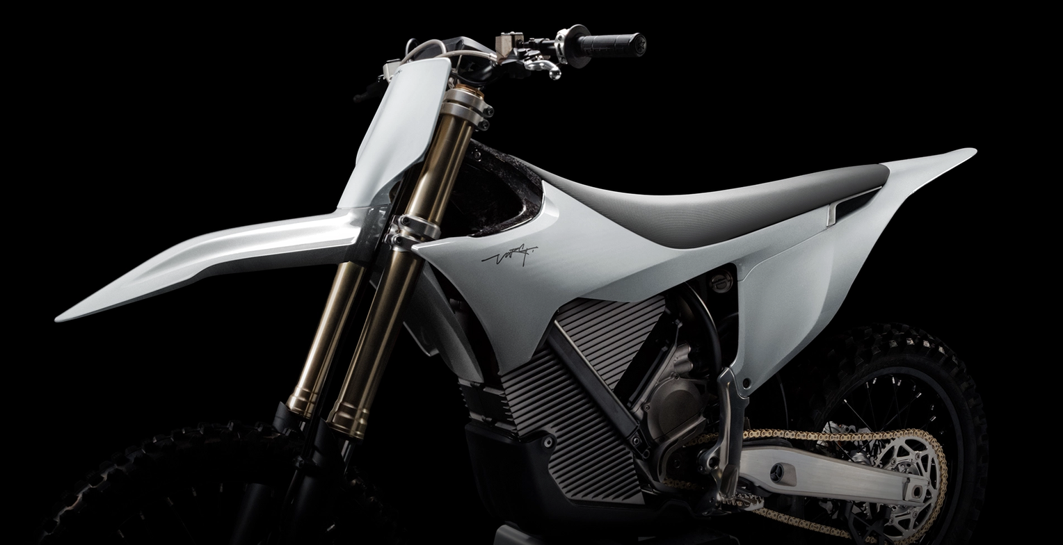 Stark Varg MX - 80hp Alpha - White - Updated drive train