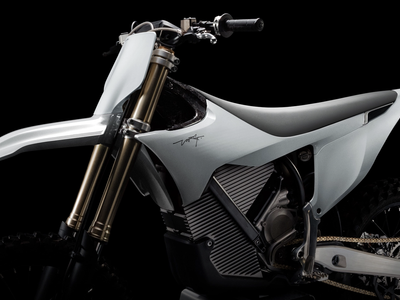 Stark Varg MX - 80hp Alpha - White - Updated drive train