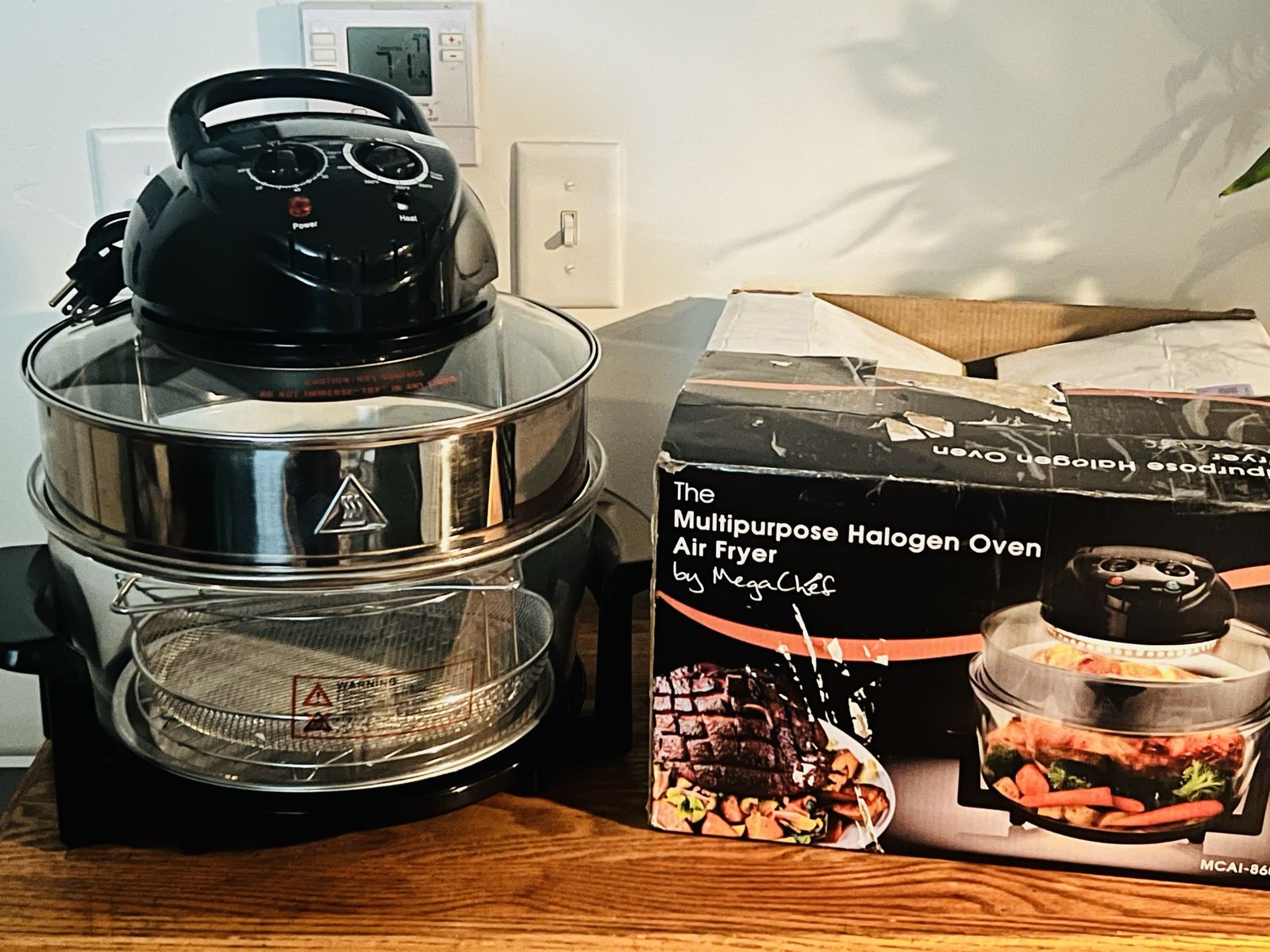 Mega Chef Multipurpose Halogen Oven and Air Fryer