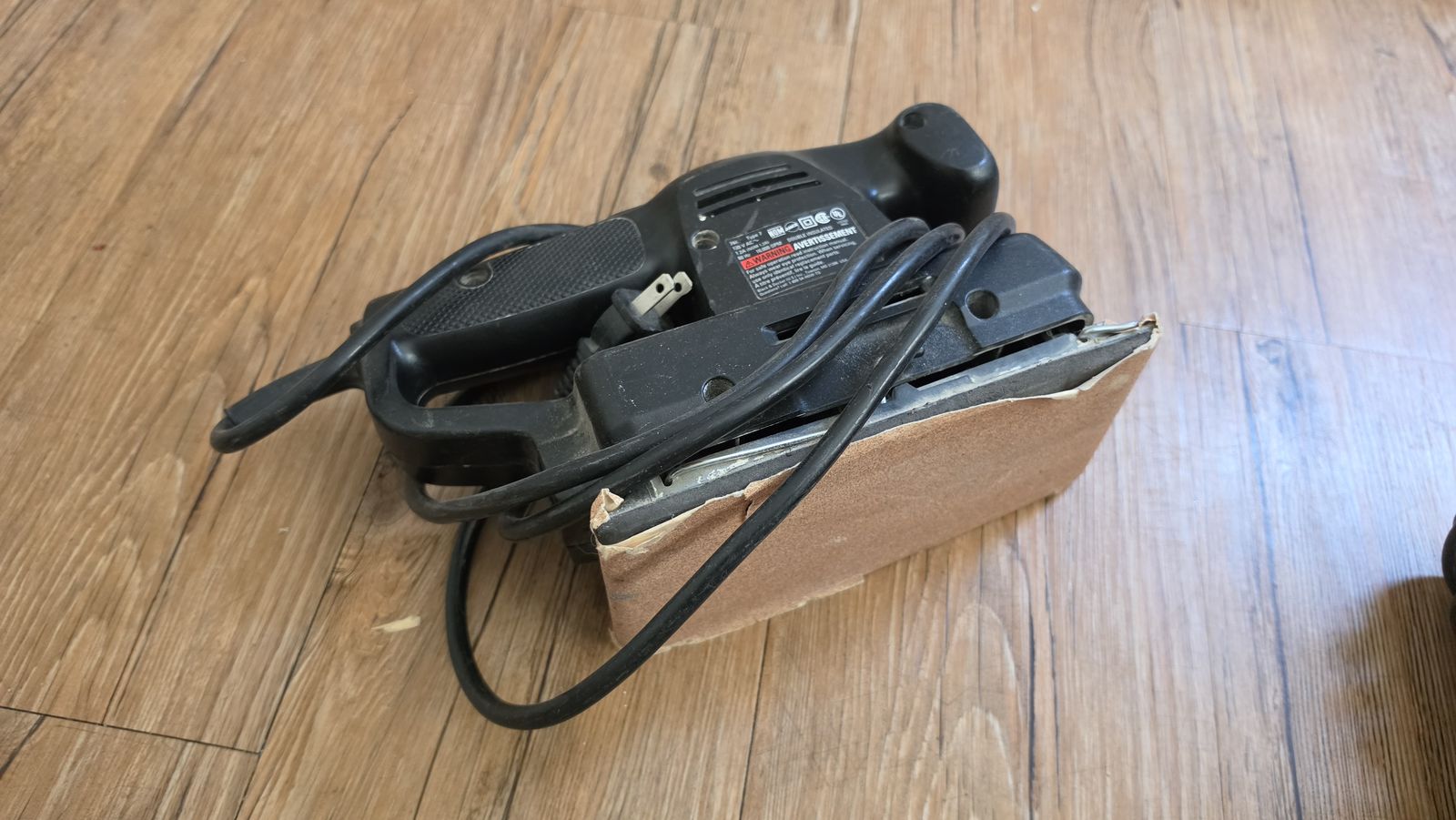 Vintage Black & Decker FS220 Orbital Finishing Sander - Used Power Tool