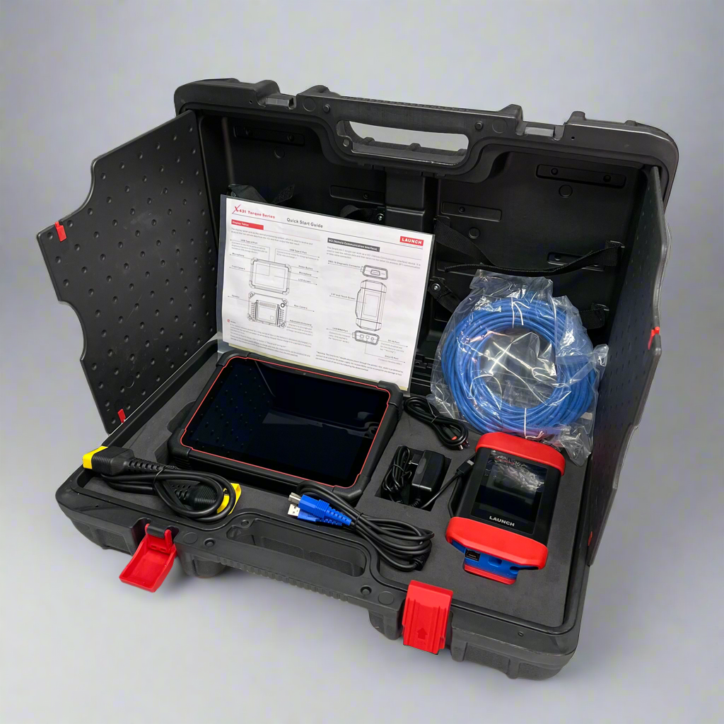 LAUNCH TECH Advanced Intelligent Car Diagnostic Device Black/Red 321195101