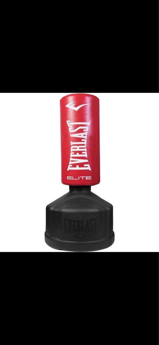 Brand new Everlast Elite Freestanding Heavy Bag, still in the original box and never assembled or used.