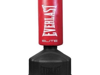 Brand new Everlast Elite Freestanding Heavy Bag, still in the original box and never assembled or used.