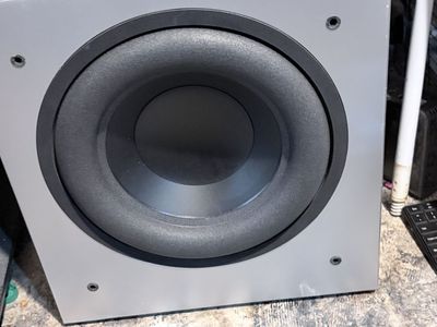Polk Audio Powered Subwoofer - The Speaker Specialists (Gray/Black)