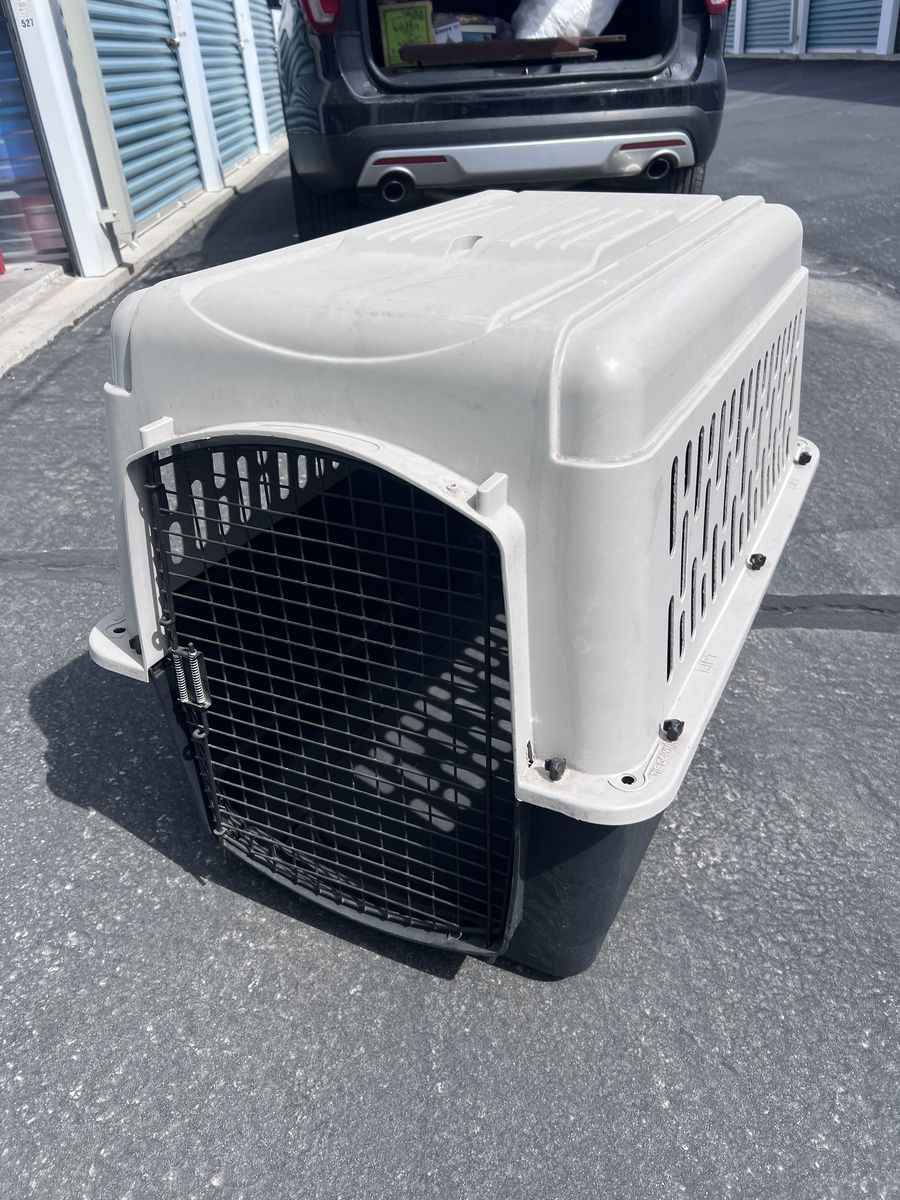 Large dog kennel