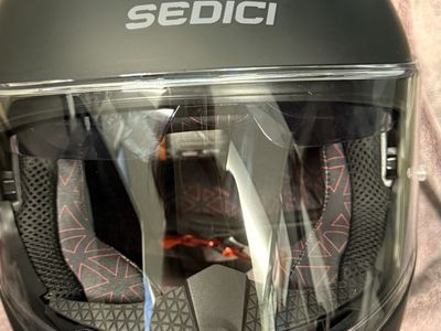 SEDICI Sistema II Sena Bluetooth Ready Modular Motorcycle Helmet - Matte Black