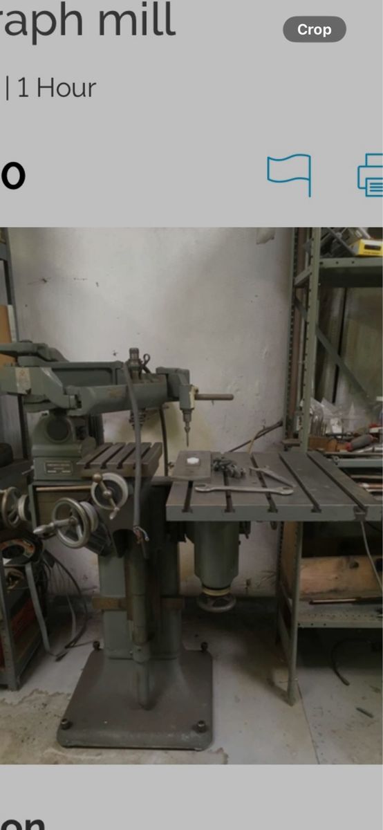 Deckel Pantograph Mill - Used for Knife Making, Great Condition