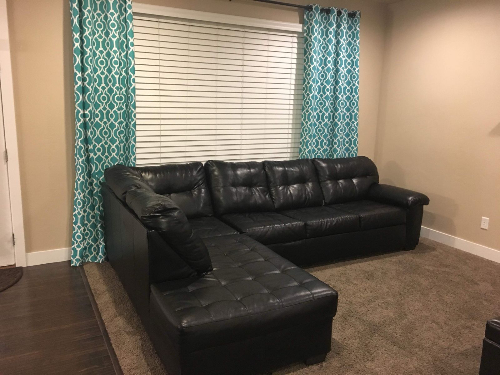 Beautiful Teal Curtains!
