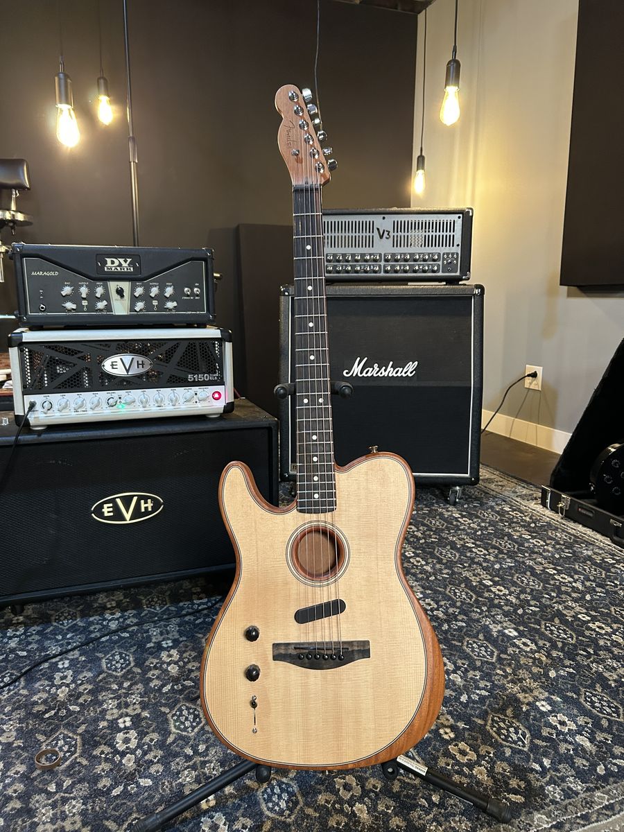 Left-Handed Fender American Acoustasonic Telecaster