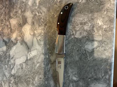 Vintage Al Mar Seki Japan Folding Lockback Knife – Excellent Condition