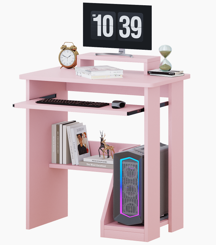 29.5 Inch Small Computer Desk for Small Spaces
