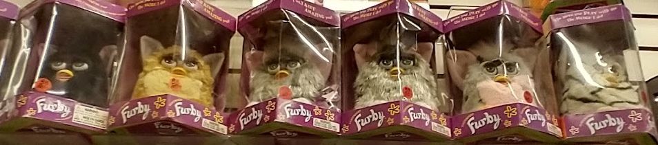 New in Box's 1998 Vintage Furbies
