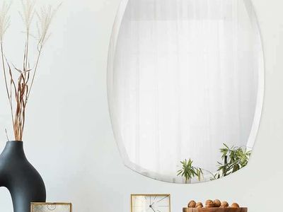 Langford Beveled Edge Wall Mirror 24in W x 32in H 1513013 #84606