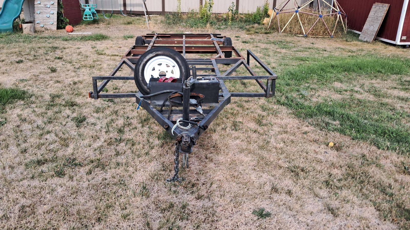 17.5 FT Camper Trailer Frame - Utility Trailer Project