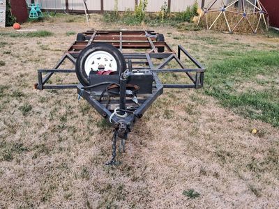 17.5 FT Camper Trailer Frame - Utility Trailer Project