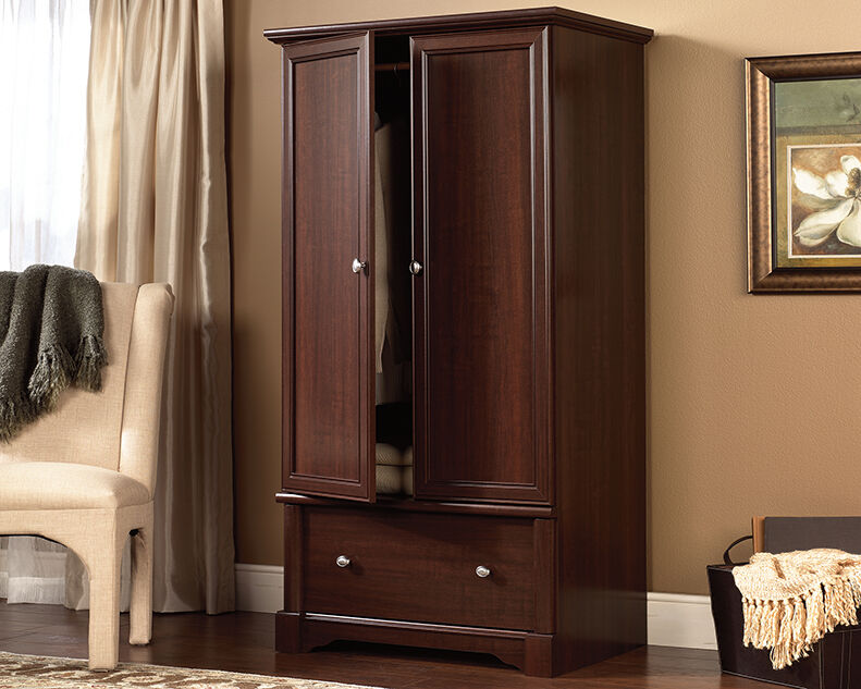 sauder armoire  freestanding closet model 411843