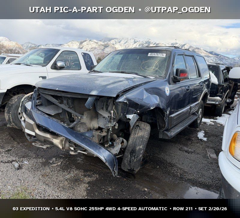 2003 Ford Expedition Parts - UTPAP Ogden