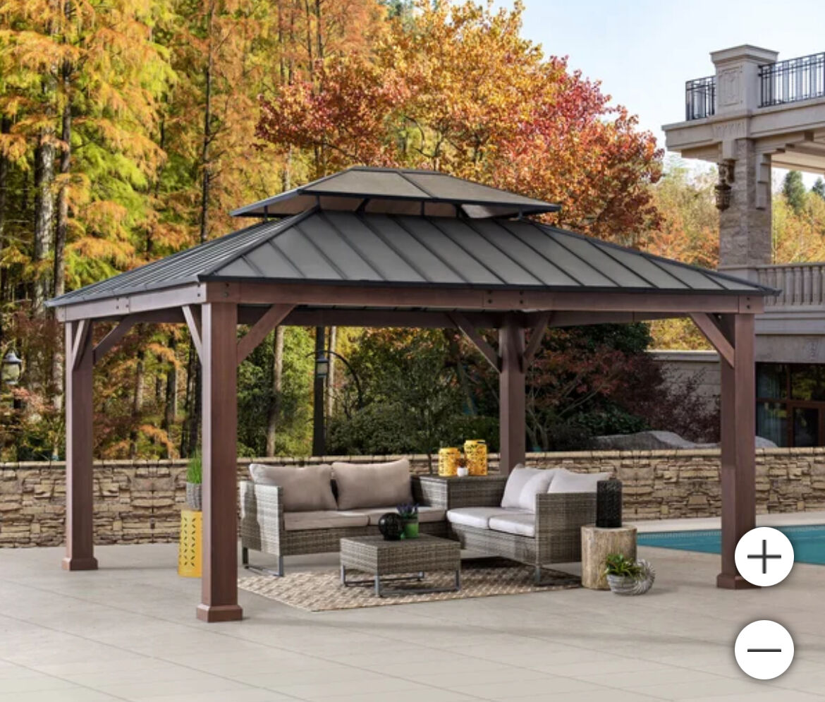 New Sunjoy Fenwick Gazebo 12 X 14 ft