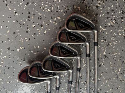 Callaway edge irons 6-SW