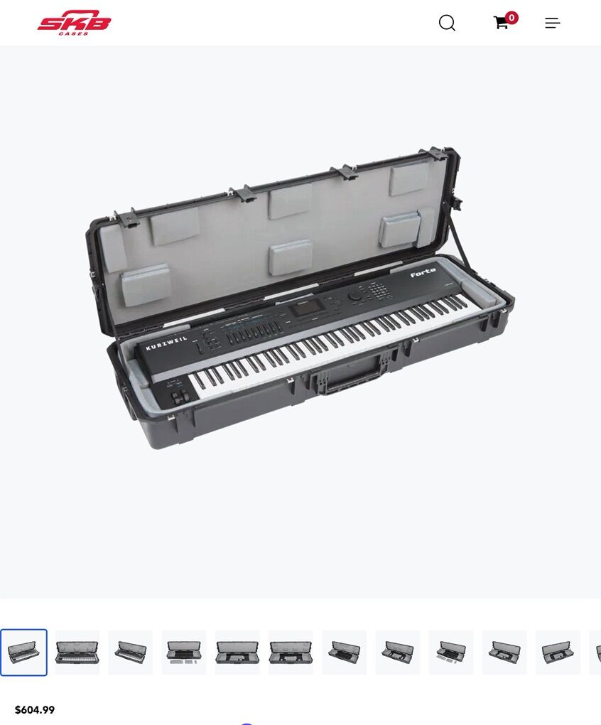 Unused SKB Keyboard/Synth Case