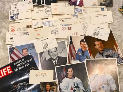 Vintage NASA Astronaut Memorabilia -- Autographs & Collectibles -- Mercury 7 - Gemini & More!