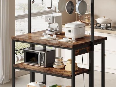 Brand new kitchen island with 2 seats