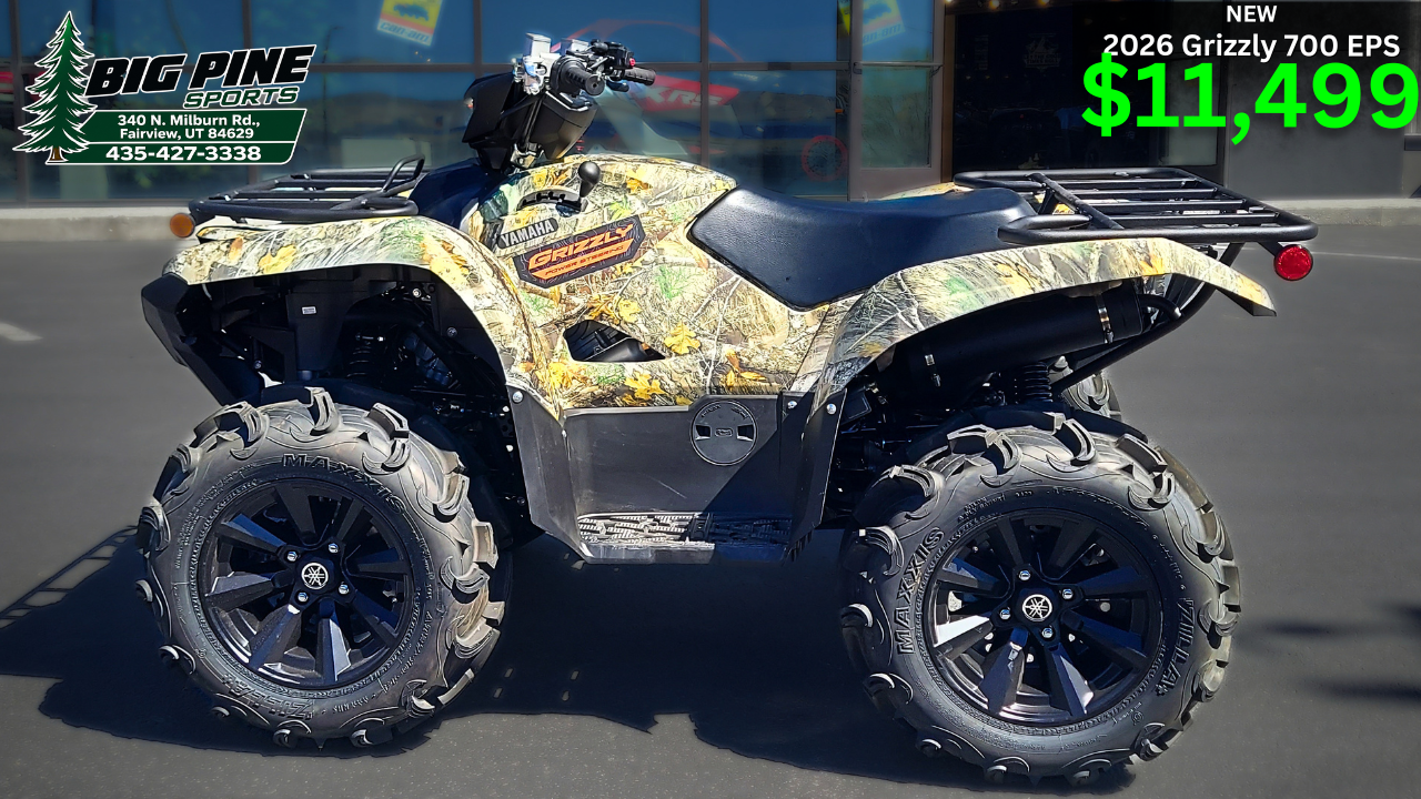 2026 Yamaha Grizzly 700 EPS – Power, Reliability, and Built for Real Use