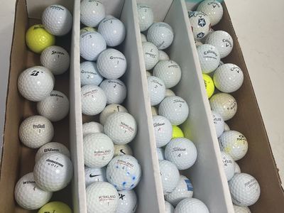Used cleaned Golf balls