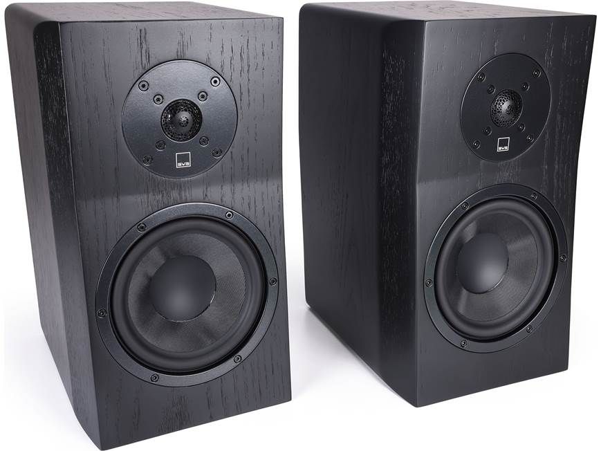 SVS Ultra Evolution Bookshelf Speakers – Pair Black Oak (New Open Box)