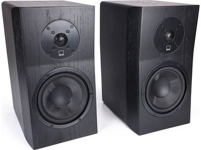 SVS Ultra Evolution Bookshelf Speakers – Pair Black Oak (New Open Box)