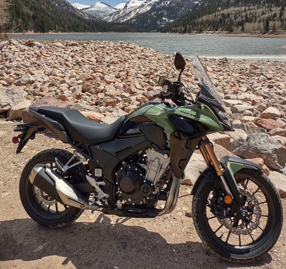 Less than 260 miles Honda cb500x