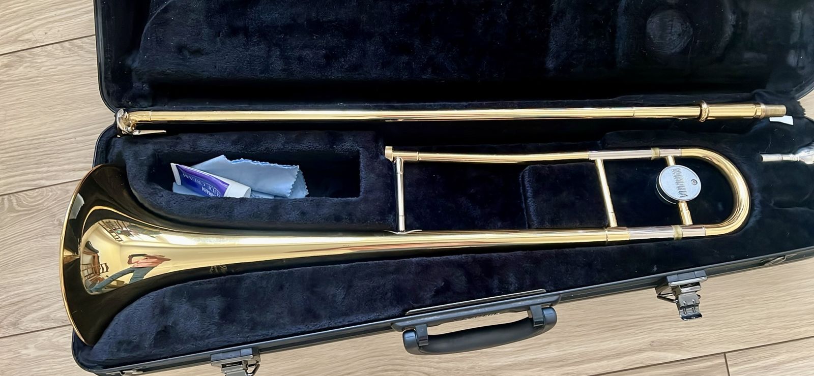 YAMAHA ADVANTAGE 200AD TROMBONE w/CASE - EXCELLENT CONDITION!