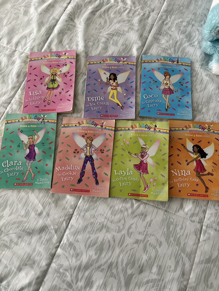 Rainbow Magic Sugar And Spice Fairies 1-7