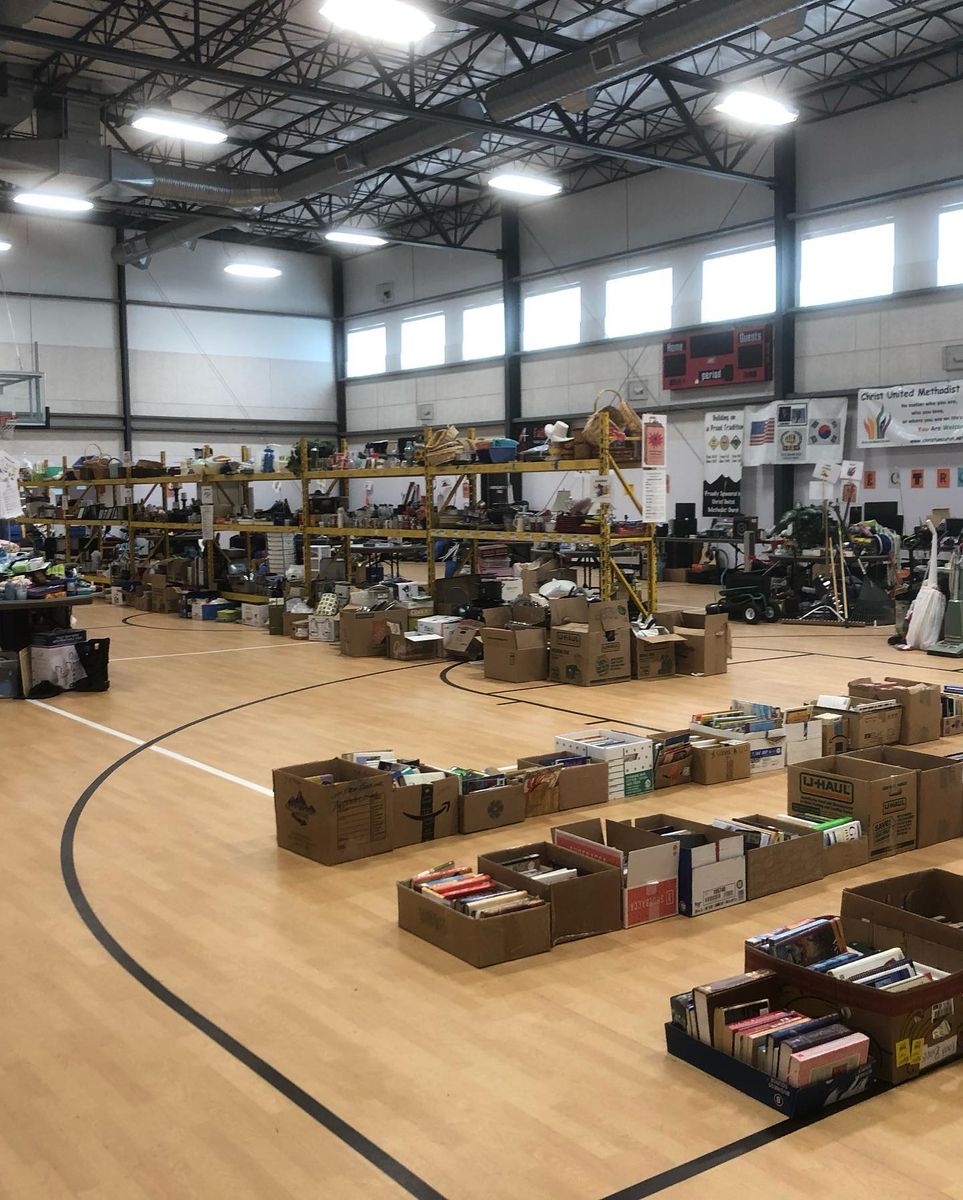 LIKE A GARAGE SALE BUT BIGGER & BETTER!   5/8 & 5/9 HUGE RUMMAGE SALE - LOTS OF FURNITURE & HOUSEHOLD ITEMS