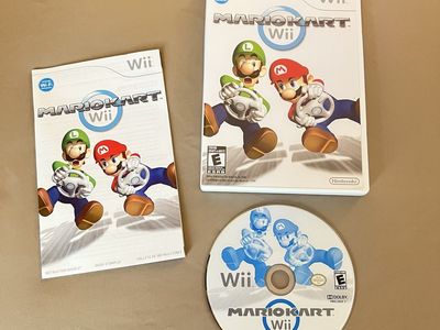 Mario Kart Wii (Nintendo Wii, 2008) Complete With Manual - Great Condition!