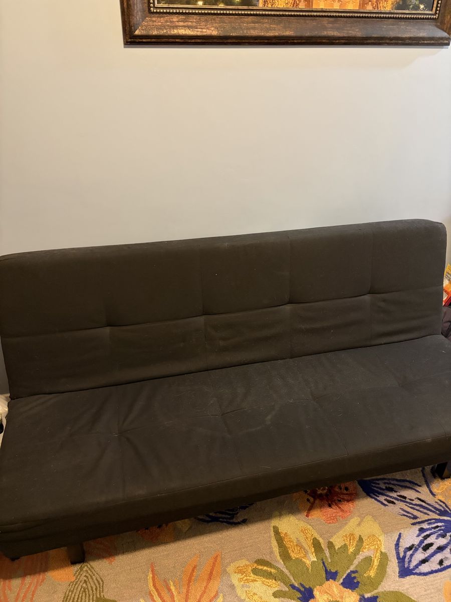 IKEA Balkarp Black Futon/Sofa Bed