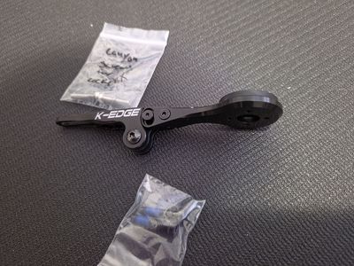 K Edge Integrated Handlebar Garmin Combo Mount
