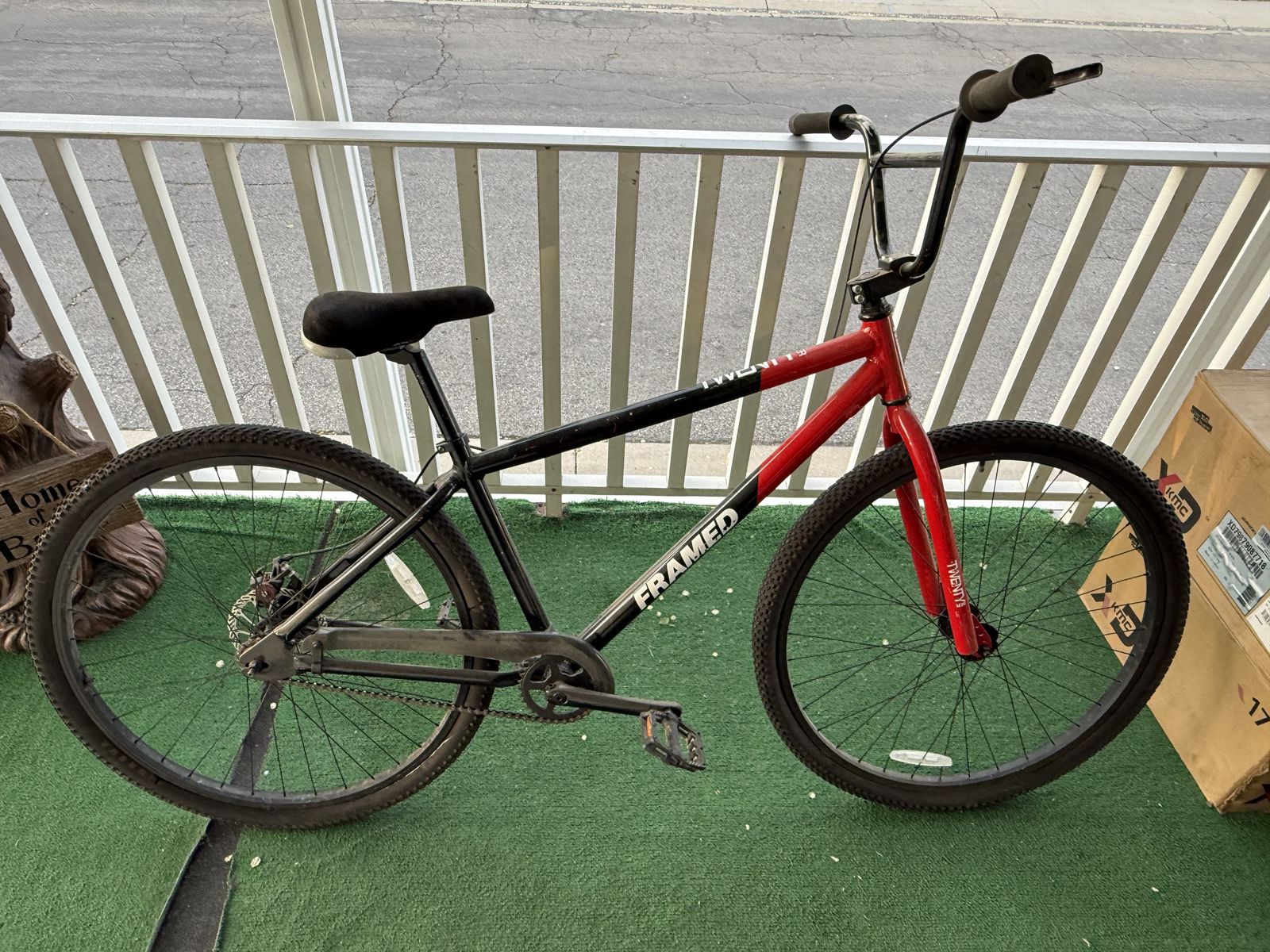 framed twenty9er bmx bike