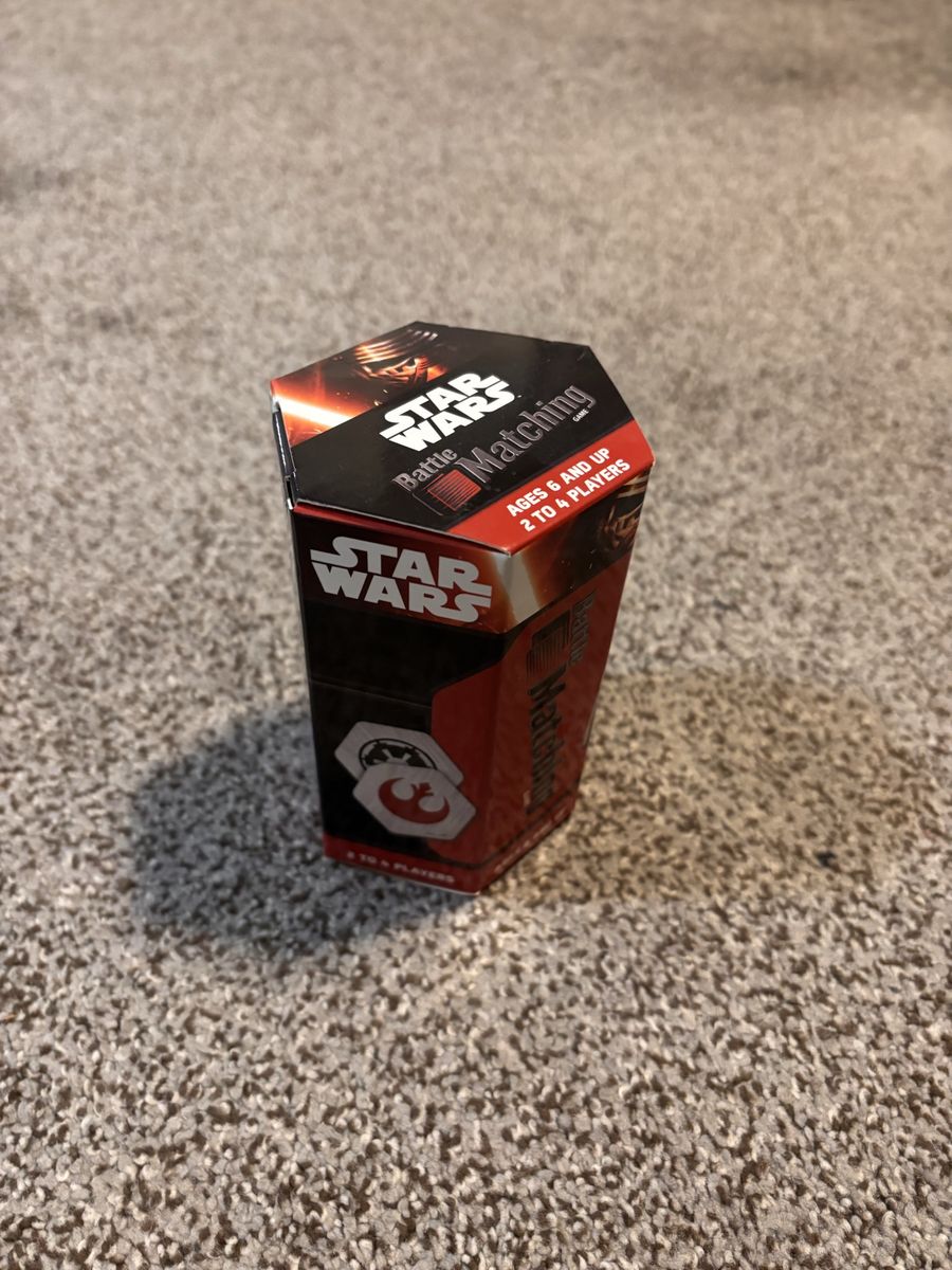 Star Wars Battle Matching Game - Ages 6+, 2-4 Players, Disney Themed